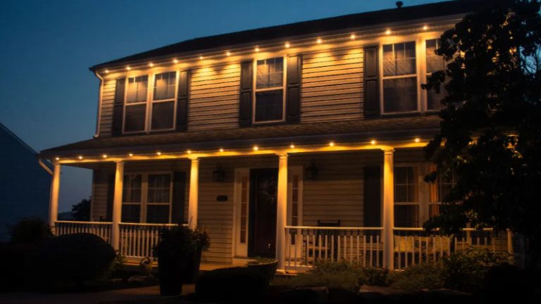 lighting up your garden at night in Pittsburgh