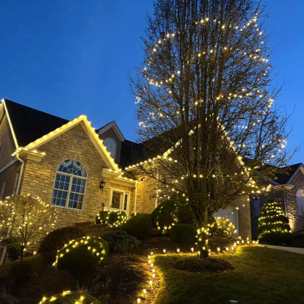 Permanent lighting solutions South Fayette