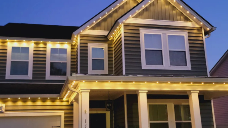 permanent outdoor lighting in Pittsburgh