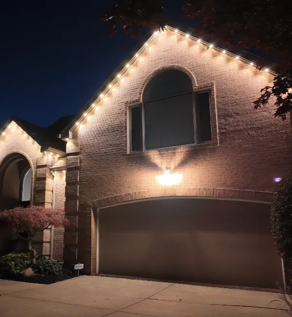 ONMI color changing permanent lighting installations for residential