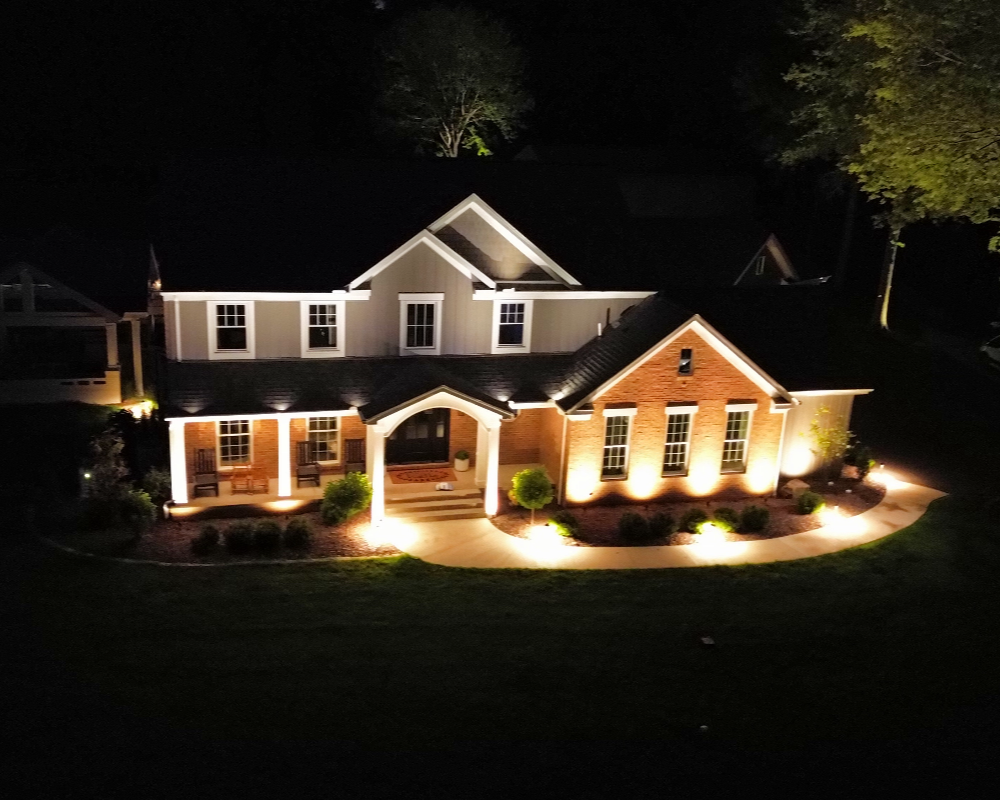 five acre estate lighting project in Eighty Four pa thumbnail
