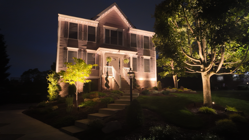 landscape lighting installers after